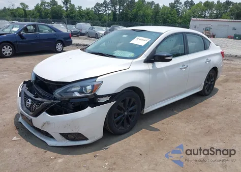 2018 Nissan Sentra Sr из США, поврежденный, VIN 3N1AB7AP3JY339445